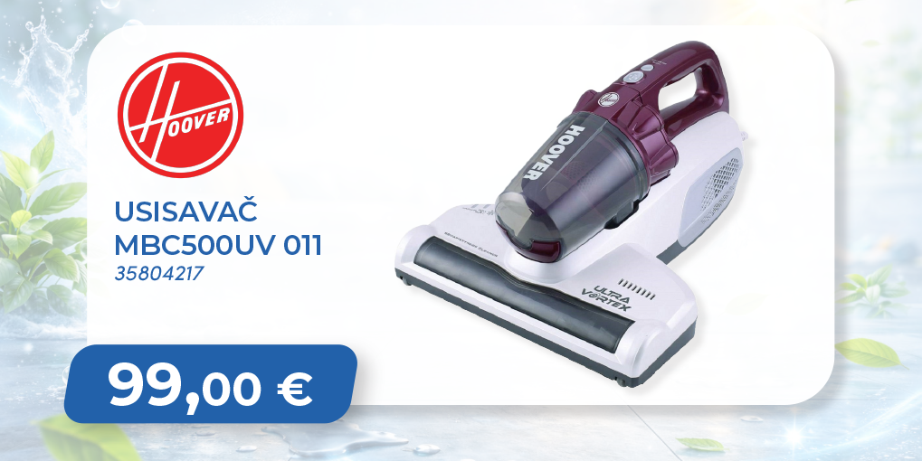HOOVER MBC500UV – usisavač za madrace