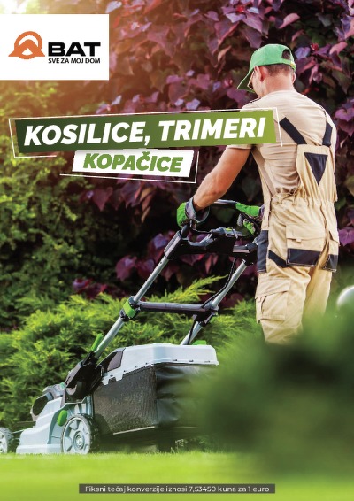 Kosilice, trimeri i kopačice - vrijedi od 15.3.-31.3.2023