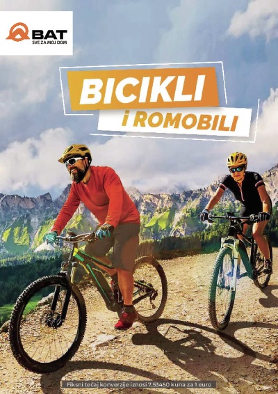 Bicikli i romobili - vrijedi od 15.5-31.5.2023