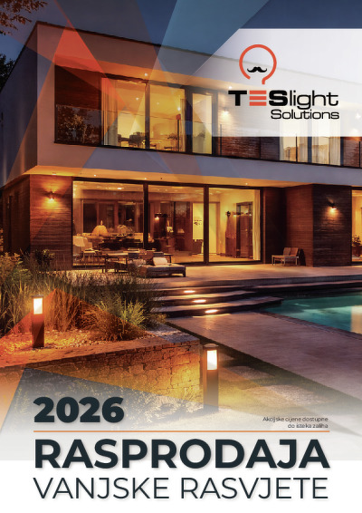 Teslight rasprodaja vanjske rasvjete 2026