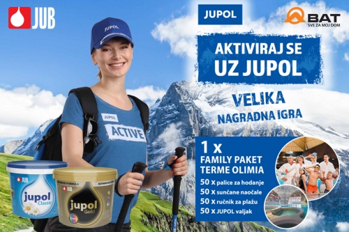 Nagradna igra &quot;Aktiviraj se uz JUPOL&quot;