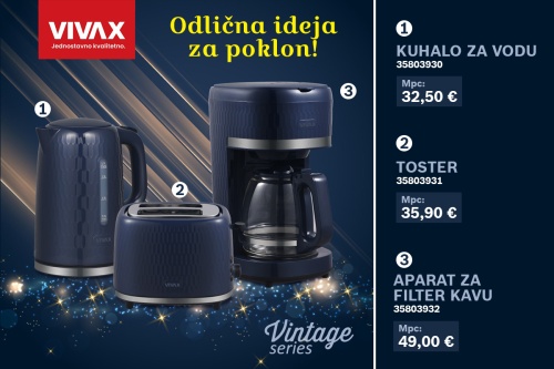 VIVAX Vintage series - odlična ideja za poklon!