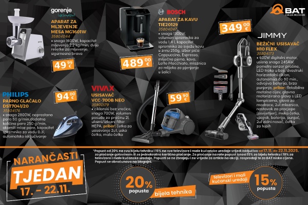 Provjerite što za Vas danas izdvajamo!