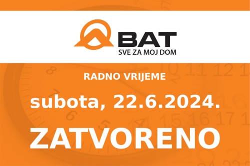 22. lipnja - ZATVORENO!