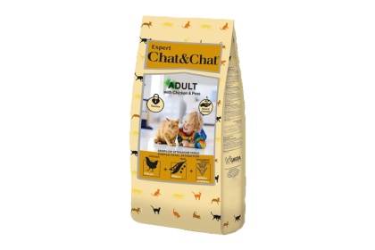 Hrana za mačke CHAT&amp;CHAT piletina - 900 g