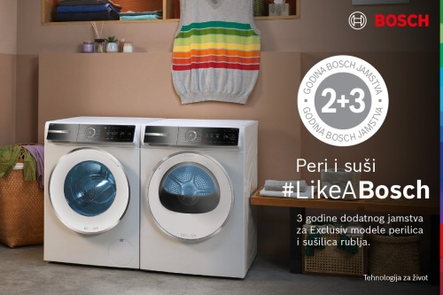 5 godina sigurnosti za Exclusiv modele #LikeABosch