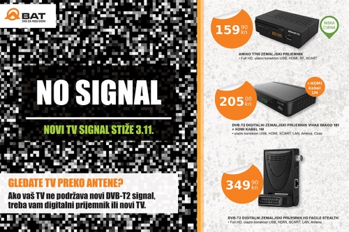 Prijelaz na novi TV signal je pred vratima! Jeste li spremni?