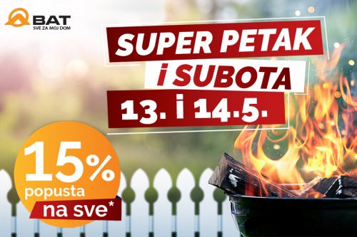 Super petak i subota: 13. i 14. svibnja!