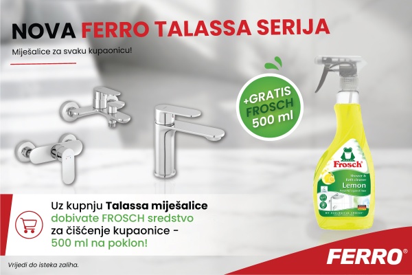 FERRO TALASSA &ndash; nova serija mije&scaron;alica + GRATIS FROSCH