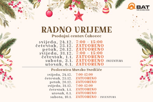 Blagdansko radno vrijeme