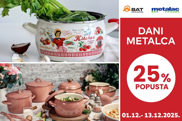 Dani Metalca u BAT-u od 01.12. do 13.12.2025.