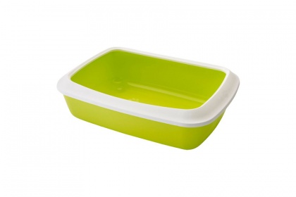 Savic WC za mačke Iriz s rubom - 42 cm zeleni
