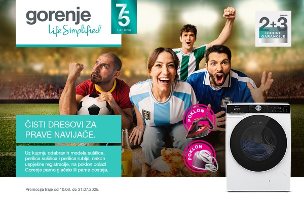 Gorenje - Čisti dresovi za prave navijače