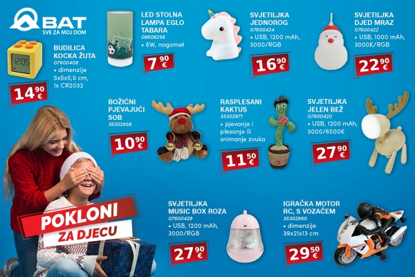 Veseli dječji pokloni koji odu&scaron;evljavaju!