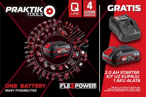 PRAKTIK FLEX POWER &ndash; GRATIS STARTER KIT!