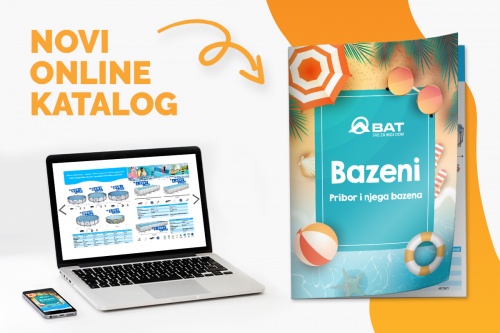 Novi online katalog bazena i bazenske opreme