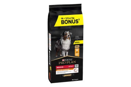Pro Plan Medium Adult 14kg + 2,5kg na dar