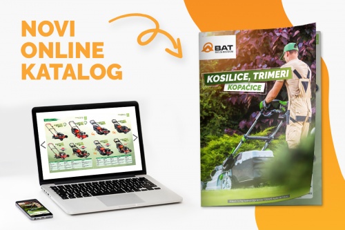 Novi online katalog kosilica, trimera i kopačica