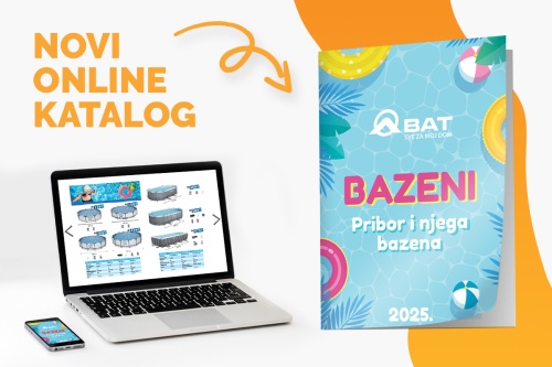 Novi online katalog bazena i bazenske opreme!