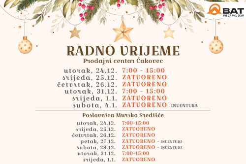 Blagdansko radno vrijeme