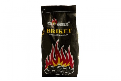 CROGRILL briket drvenog ugljena 2,5 kg