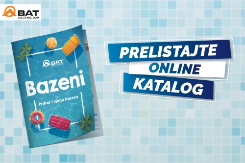 Prelistajte online katalog bazena i bazenske opreme