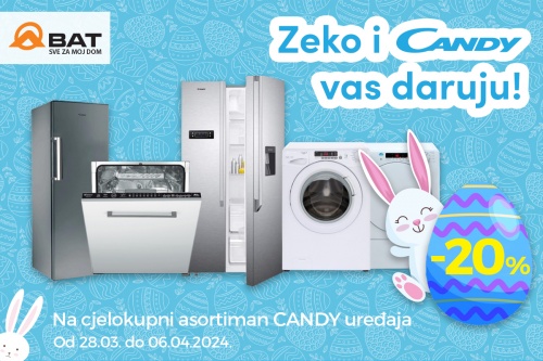 Zeko i CANDY vas daruju!