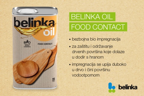 Belinka Oil Food Contact prezentacija - 14.6.