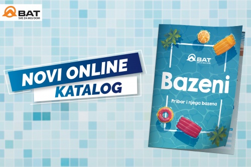 Stigao je novi online katalog bazena i bazenske opreme!