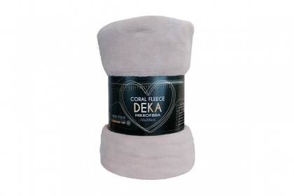 Deka od mikrofibre - 150x200 cm - Coral Fleece