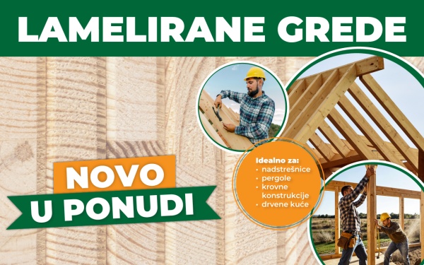 Lamelirane grede &ndash; NOVO U PONUDI