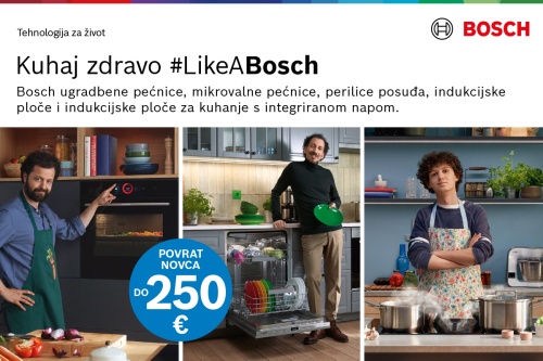 Kuhaj zdravo LikeABosch!
