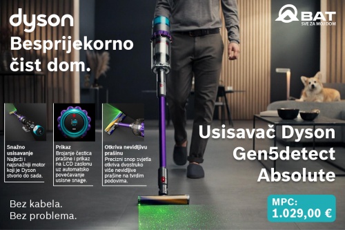 Dyson Gen5detect Absolute bežični usisavač