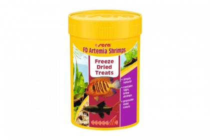 Delikatesa za ribe Sera FD Artemia Shrimps - 100ml, 7g