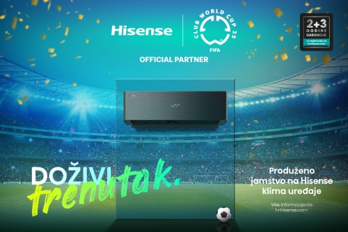 Produženo 2+3 jamstvo na Hisense klima uređaje
