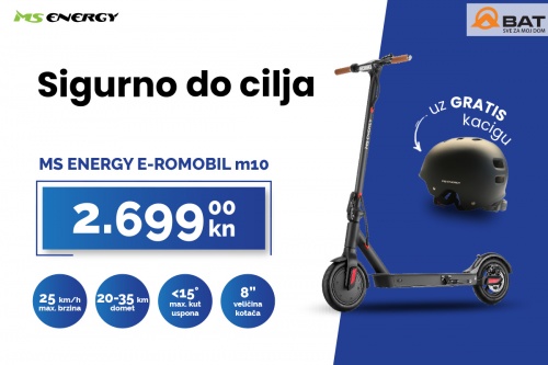 Sigurno do cilja uz gratis kacigu!