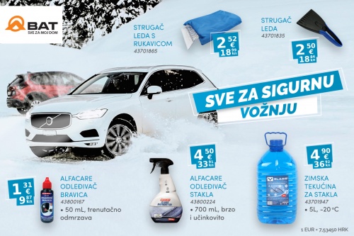 Pripremite na vrijeme auto za zimu!