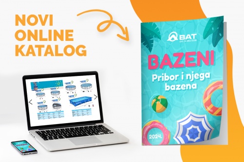 Novi online katalog bazena i bazenske opreme