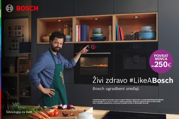 Živite zdravo #LikeABosch uz povrat novca do 250 &euro;!