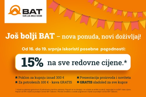 Još bolji BAT - nova ponuda, novi doživljaj!