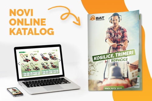 Novi online katalog kosilica, trimera i kopačica