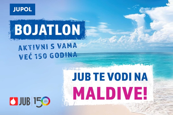 JUB vas vodi na Maldive!