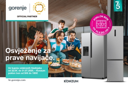 Gorenje hladnjaci - osvježenje za prave navijače!