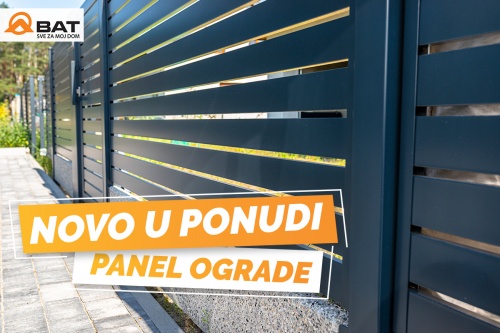 Aluminijske panel ograde – novo u ponudi