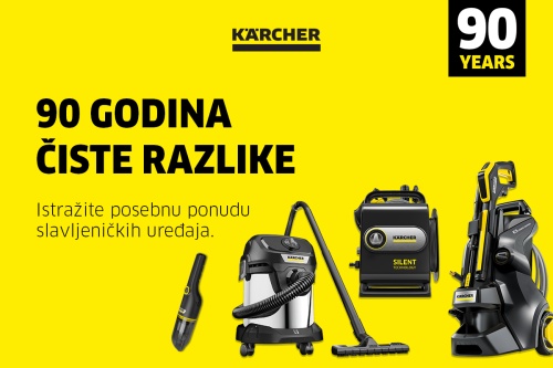 Kärcher - 90 godina povjerenja, inovacija i kvalitete