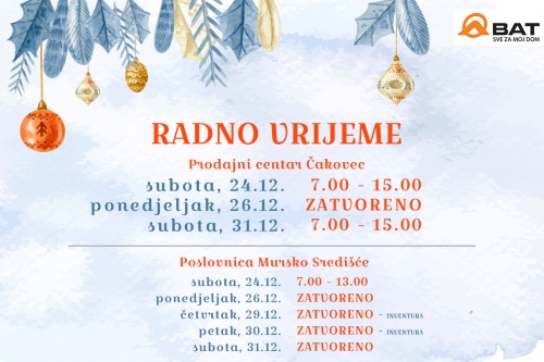 Blagdansko radno vrijeme