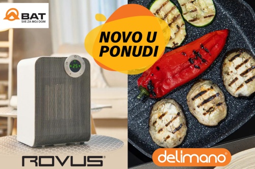 Delimano i Rovus - novo u ponudi