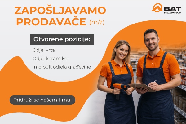 ZAPO&Scaron;LJAVAMO PRODAVAČE (m/ž)